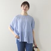 Kilka/汗をかいてもはりつかない、速乾サークルブラウス